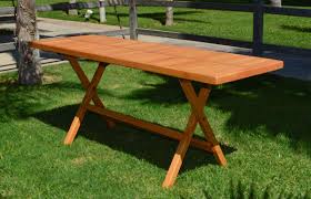Redwood Rectangular Folding Picnic Table With Fold Up Legs Folding Picnic Table Patio Table Picnic Table