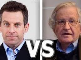 Sam Harris takes Noam Chomsky to task for equating Western crimes with 9/11