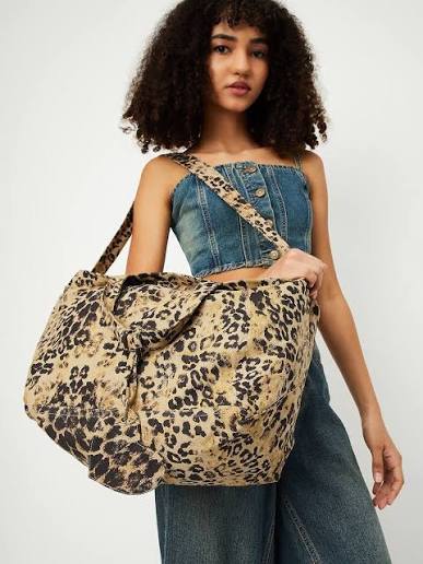 Buy max Women Animal Printed Oversized Structured Shoulder Bag - Handbags  for Women 34751907 | Myntra