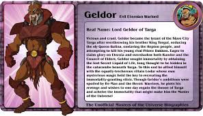 Geldor Bio Wave 1 She Ra Princess Of Power Masters Of The Universe Princess Of Power