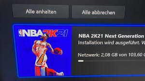 Nba 2k21 on steam / in nba 2k21, new, old, and returning ballers alike will find exciting game modes that offer a variety of basketball experiences:. Xbox Series X Wie Ihr Alle Aktiven Downloads Anzeigt Netzwelt