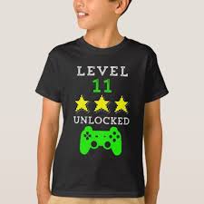 Birthday Boy T Shirt Level 11 Unlocked Shirt Funny Birthday Boys Tshirt Zazzle Com Birthday Boy Shirts Funny Birthday Shirts Birthday Shirts