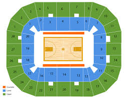 clune arena seating chart and tickets