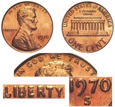What this coin looks like (obverse, reverse, mint mark location, special features, etc.): 1970 S Lincoln Memorial Penny Doubled Die Obverse Coin Value Prices Photos Info