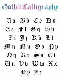 Guide introduces common gothic letters, type, and handwriting used in german records. Free Printable Gothic Calligraphy Alphabet Freebie Finding Mom Lettering Alphabet Fonts Lettering Alphabet Lettering
