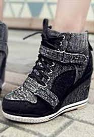 Dolgu Topuk Spor Ayakkabi Dress Shoes Womens Sneaker Heels Cheap Womens Shoes