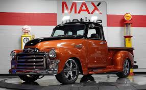Image result for Orange 1952 Truck