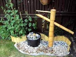 Japanese Water Fountain Shishi Odishi Youtube Small Japanese Garden Japanese Water Water Fountain