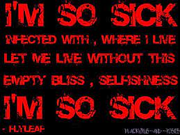 Flyleaf I M So Sick Favorite Lyrics Music Quotes Lyric Quotes