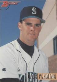 1995 Topps Stadium Club World Series Dave Fleming Seattle Mariners #487