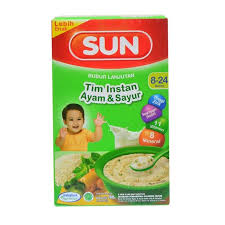 Usia 6 bulan merupakan periode penting bagi bayi anda. Jual Sun Rasa Ayam Sayur Bubur Bayi Lanjutan Tim Instan Usia 8 24 Bulan 100 G Online April 2021 Blibli