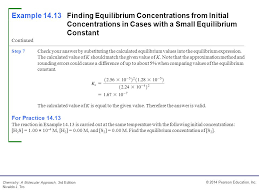 The equilibrium price and quantity can be determined from the table by finding the price at which the quantity supplied, and the quantity demanded are equal. Example 14 1 Expressing Equilibrium Constants For Chemical Equations Ppt Download