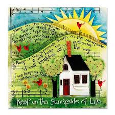 Website zum youtube kanal »the sunnyside«. Keep On The Sunny Side Own Art Be Happy