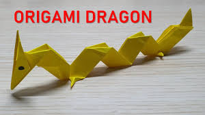 Video cara membuat origami dragon. Origami Chinese Dragon Easy How To Make A Paper Chinese Dragon Tutorial Origami Youtube