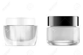 Download Cream Jar Glass Cosmetic Jar Clear Round Container Without Royalty Free Cliparts Vectors And Stock Illustration Image 129400958