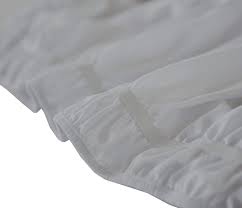 Maybe you would like to learn more about one of these? By Rajlinen Polyester Microfiber Elastic Dust Ruffle Three Fabric Sides Silky Soft Wrinkle Free Classic Stylish Look In Your Bedroom By Rajlinen Wrap Around Bed Skirt White Full 14 Home Shams Bed Skirts