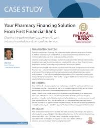 We offer unparalleled high quality digital financial services that fit customer needs. Rxinsider Your Pharmacy Financing Solution From First Financial Bank