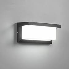 Light up the outside of your home with wayfair! Glighone 12w Led Wall Light Outside Led Wall Sconce Ip65 Waterproof Square Metal Bulkhead Lights Exterior Wall Lighting Fixture Cool White Outdoor Wall Lamp For Patio Balcony Garage Workshop A Amazon Co Uk Garden