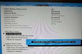 What is the hp bios key? Solved Bios Update F 10 Affects Uefi Os Boot Manager Paviliion 15 Hp Support Community 7722572