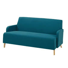 Il divanetto da 2/3 posti in cotone color avorio anastasia. Divano 2 Posti Blu Petrolio In Tessuto Maisons Du Monde Divano 2 Posti Divano Blu Divano