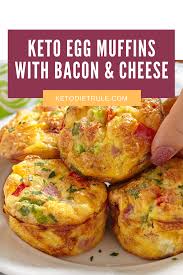Cheese Bacon Egg Muffins Recipe For Breakfast Keto Diet Rule Recipe Bacon Recipes Breakfast Egg Muffins Keto Egg Muffins