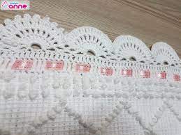 Bebek Battaniyesi Kenar Tig Oyasi Yapimi Krose Baby Knitting Patterns Tig Isleri