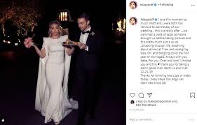 The actress showcased a boomerang video where matthew seen rubbing hilary's. Hilary Duff Reminisces Best Moments Of Her Wedding With Matthew Koma