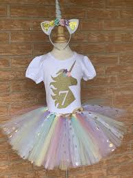 Unicorn Birthday Outfits For 10 Year Olds Seventh Unicorn Birthday Outfit 7th Birthday Tutu Rainbow Unicorn Birthday Outfit Rainbow Unicorn Birthday Party Rainbow Unicorn Birthday