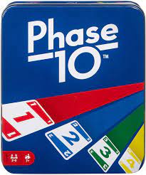 It requires a special deck or two regular decks of cards; Amazon Com Phase 10 Card Game With 108 Cards Makes A Great Gift For Kids Family Or Adult Game Night Ages 7 Years And Older Amazon Exclusive Toys Games