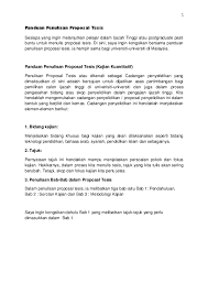 Doc Panduan Penulisan Proposal Thesis Dr Rosli Mohd Saleh Academia Edu