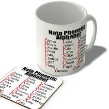 This post was created by a member of the buzzfeed community.you can join and make your own posts and quizzes. Nato Phonetic Alphabet Alpha Brave Charlie A To Z Mug And Coaster Set Ebay