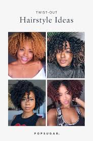 Even better, there's a hairstyle that will flatter every face shape. Twist Out Hairstyle Ideas Popsugar Beauty