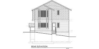 The bold, block facade is a great contrast to the home's modern, minimalist interiors, which are. View Plan W Great Rm Kitchen On Third Floor Multiple Decks