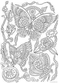 Flower adult, mandala, zentangle, advanced, hard, color by number for adults, christmas adults. Steampunk Coloring Pages Coloring Home