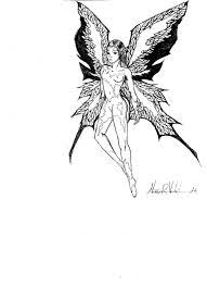 If you're looking for ones entirely intended for adults, check out these angel coloring pages. Drawings And Sketches While Studying Little Fairy B W Fairy Coloring Pages Fairy Drawings Fairy Coloring