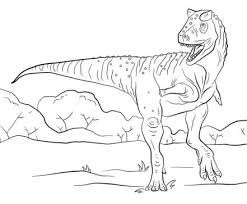 Free jurassic world coloring pages for download (pdf) welcome to our collection of free jurassic world coloring pages. Jurassic Park Carnotaurus Coloring Pages Dinosaurs Coloring Pages Coloring Pages For Kids And Adults