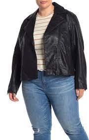 Blanknyc Denim Faux Leather Moto Jacket Nordstrom Rack Leather Moto Jacket Trendy Plus Size Fashion Faux Leather Moto Jacket