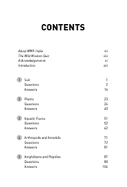 Do you know the secrets of sewing? Wwf India Nature Store Wild Wisdom Quiz Book Volume 2