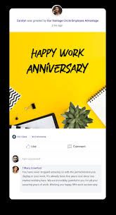 So please try to enjoy this work anniversary without the presence of work. 50 Appreciative Work Anniversary Wishes And Quotes For Employees And Peers