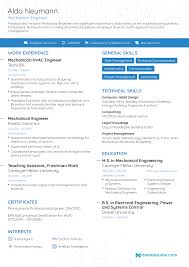 11 free resume templates and samples for tech careers. Engineering Resume Sample W Examples Template