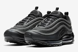 Nike Air Max 97 Triple Black Mens Nike Air Max 97 Back In Black Nike Air Max 97 Nike Air Max Air Max 97