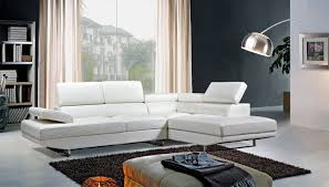 Sofas, sectionals, platform beds, chairs, loveseats, futons Small White Leather Sectional Ideas On Foter