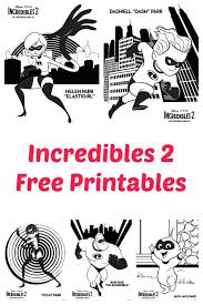 Maybe you would like to learn more about one of these? Free Incredibles 2 Coloring Activity Pages Farmer S Wife Rambles