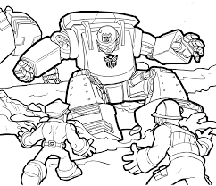 Tracing sheets, coloring sheets, and more! 20 Printable Transformers Rescue Bots Coloring Pages