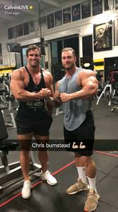 Bumstead's physique is not only huge but is immensely aesthetic as well. Calum Von Moger Amp Chris Bumstead Bodybuilding Fitness Gym Fitfam Workout Muscle Health Fit Motivation Abs Fit Bodybuilding Chest Workout Workout