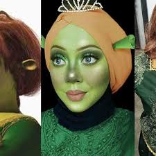 6 Potret Cewek Dandan Bak Putri Fiona Istri Shrek, Cosplay Kekeyi Kocak -  Hot Liputan6.com
