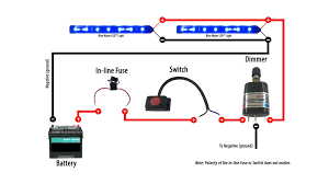 A good choice for under hood or where things may get wet. Ty 9161 A Diagram Of 35 Led Light A Schematic Wiring