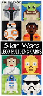 Catalog > lego instructions > buy lego star wars instructions. Lego Star Wars Mosaic Building Cards Frugal Fun For Boys And Girls