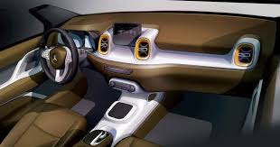 A Peek At What S Planned For The Merc Pick Up Interior Interior Sketch Car Interior Car Interior Sketch