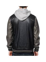 Obey Varsity Hooded Varsity Jacket